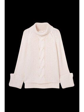 Fedeli Morganite Turtle Neck Sweater Tag Size 40 Women